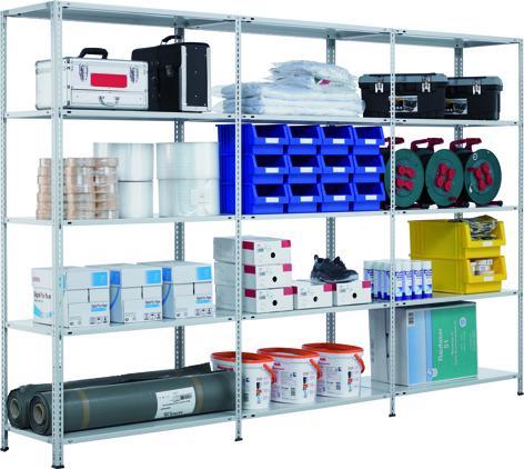 Produktbild Schulte Lagertechnik Schraubsystem Grundregal MULTIplus250