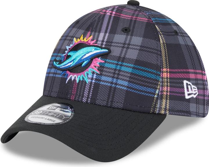 Produktbild New Era 39Thirty Cap - CRUCIAL CATCH Miami Dolphins - S/M (S/M)