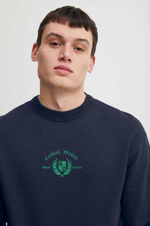 Produktbild Casual Friday CFSage relaxed sweat w. embroidery - 20504729 (XL)