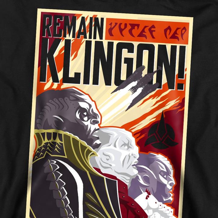 Produktbild Universal Textiles Remain Klingon Sweatshirt (XL)