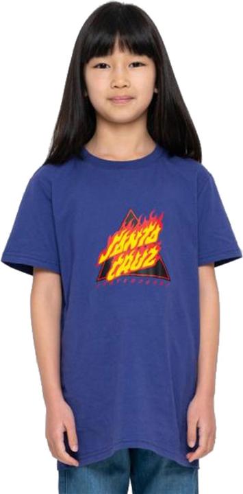 Image du produit Santa Cruz Youth Flamed not a Dot Front T-shirt (6, 7, 8)
