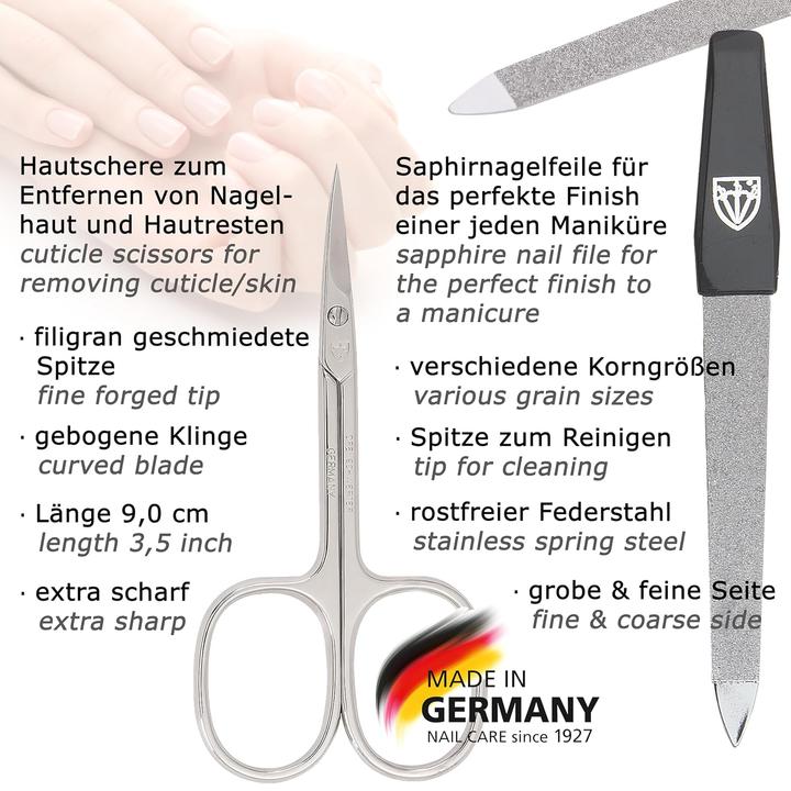 Produktbild Drei Schwerter 6-teiliges Maniküreset Massa