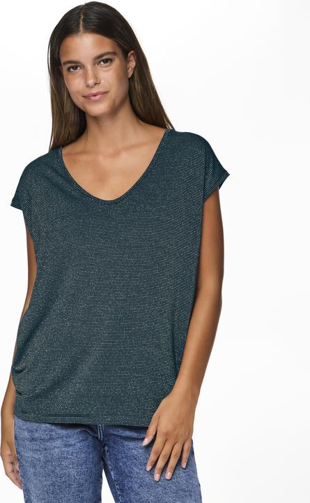 Produktbild Pieces Pcbillo Tee Lurex Stripes Noos Bc (M)