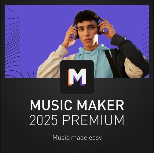 Magix Music Maker 2025 Premium Download Code (1 User, 1 Devices/Users, unlimited)