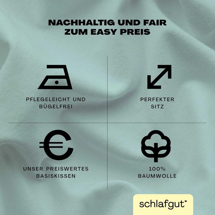 Produktbild schlafgut Easy Jersey (Duvetbezug, 70 x 90 cm)