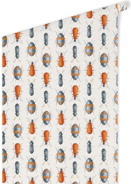 Image du produit Trenddeko Scarabées colorés - orange (1008 x 48 cm)