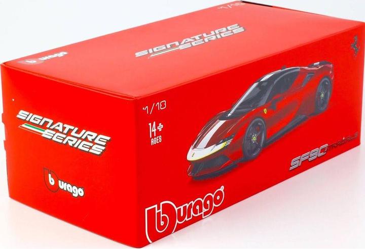 Produktbild Bburago Ferrari Signature SF90 Stradale Fiorano 1/18 rot