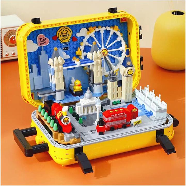 Produktbild Balody 21061 - Reisekoffer mit Innenleben (1499 Teile)