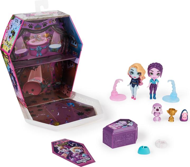 Actual product image Spin Master Zombaes Forever, Wild Vibes, Set deluxe Rest in Show con bambole zombie e accessori, 2 personaggi da