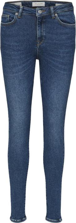 Selected Femme Slfsophia Mw Skinny Dark Blu Jean U Noos (W26/L30)