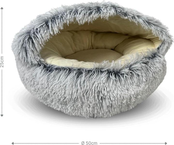 Produktbild Hermex Katzenbett Katzennest Katzensofa Katzenliege Katzenhöhle Katzenhaus (Katze)
