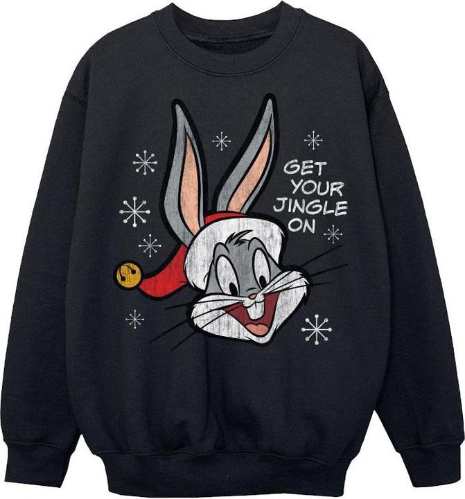 Looney Tunes Bugs Bunny Christmas Sweatshirt Jungen