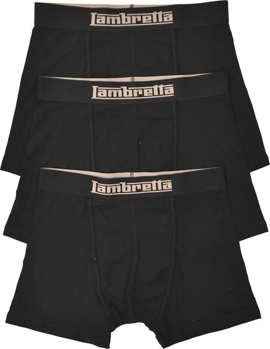 Actual product image Lambretta Mens Essential Boxer Shorts (Pack of 3) (S, pack of 3)