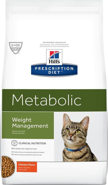 Actual product image Hill's Prescription Diet Metabolic Feline Dry Cat Food. Weight - 1.5 kg. (Adult, 1500 g)