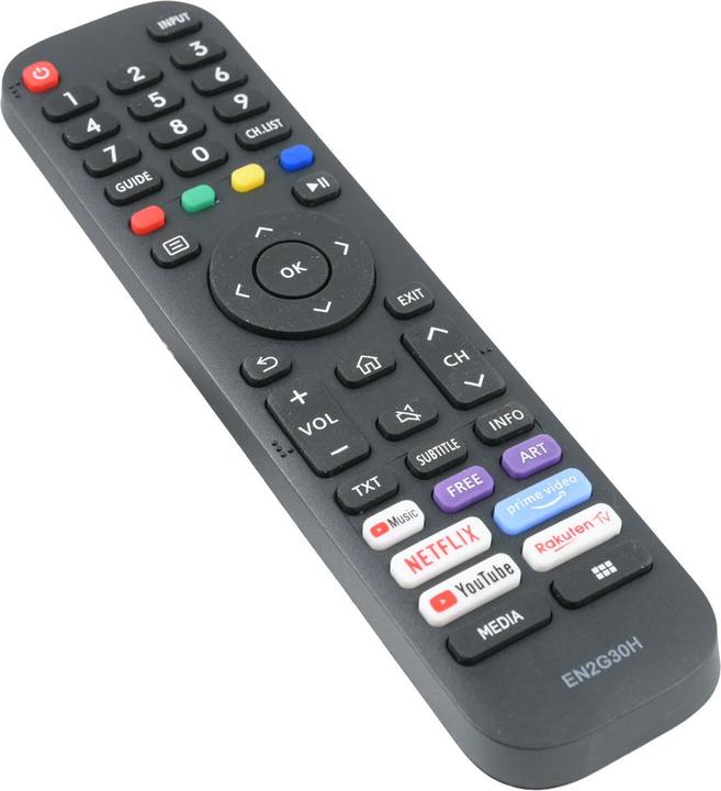 Actual product image Azurano Remote control compatible with HISENSE EN2G30H, T269780, VIDAA (Device-specific remote control, Infrared)