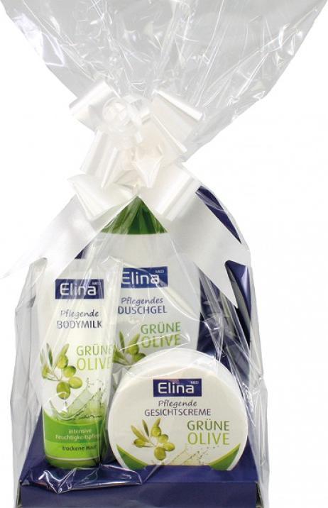 FT Coffret de soins pour la peau Elina Huile d'olive (Set soin du corps)