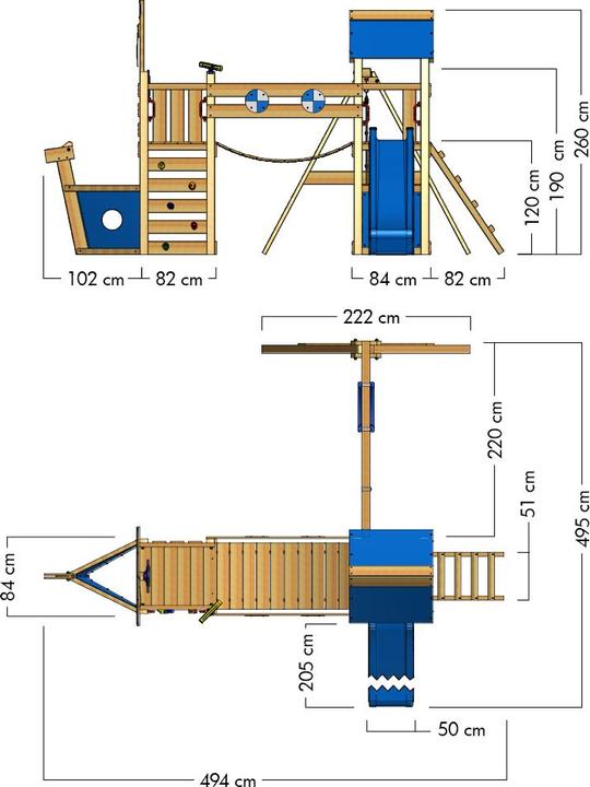 Actual product image Wickey StormFlyer
