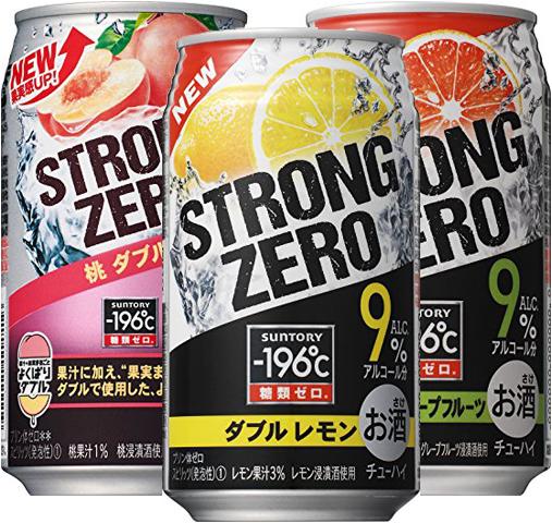 Produktbild Suntory Strong Zero Variety (3 x 35 cl)