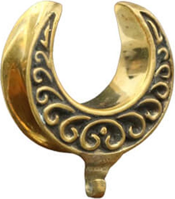 Immagine prodotto Star Piercing Anello con cuore in filigrana placcato in oro per ciondolo (Ottone)