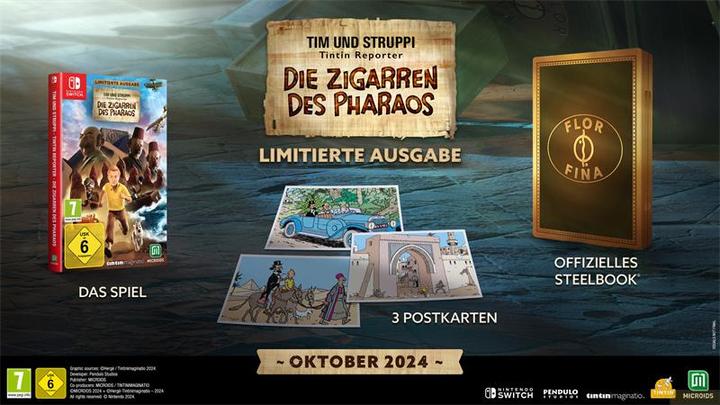 Image du produit astragon Tintin Reporter : Les cigares du pharaon SWITCH L.E. (Switch, Switch Lite, Switch OLED, DE)