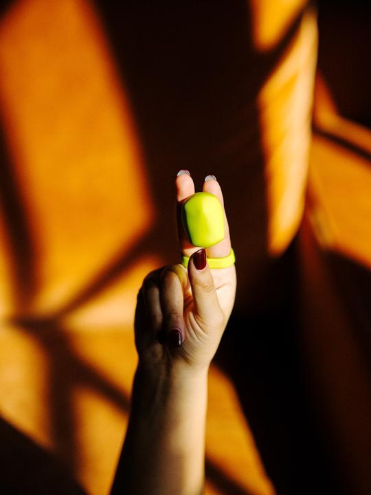 Image du produit Dame Products Vibromasseur Fin Finger Citrus
