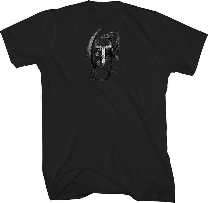 Actual product image Universal Textiles Cotton dragon T-shirt for adults (S)