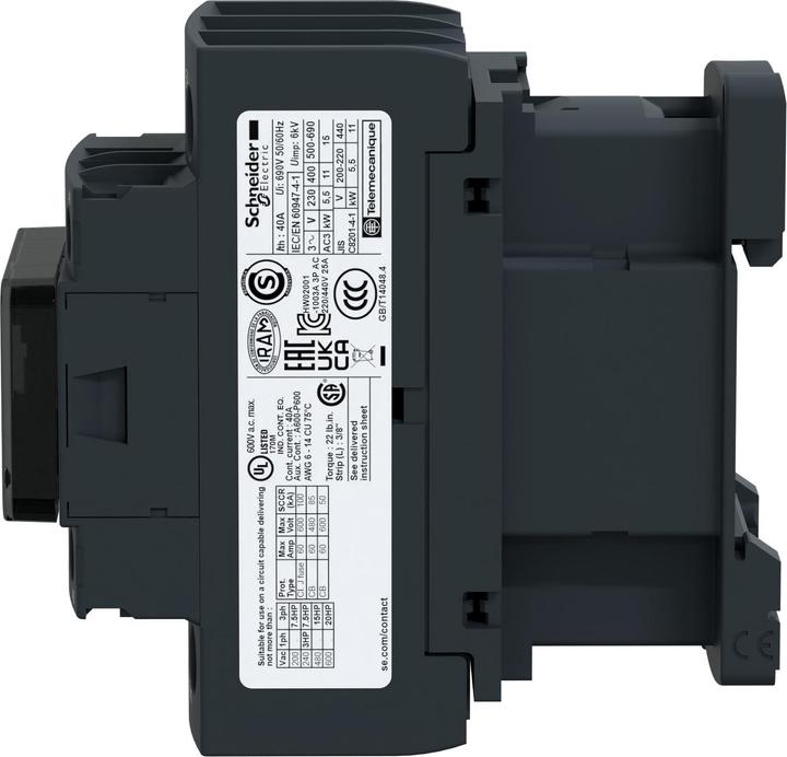 Produktbild Schneider Electric Schütz 3-polig Schließer 32A 24VDC