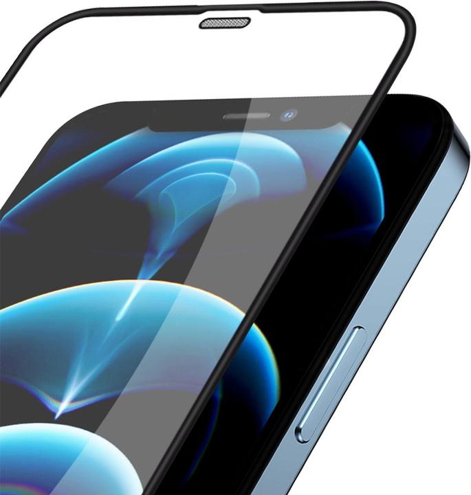Actual product image Nillkin Full cover protective glass (1 Piece, Apple iPhone 12 mini)