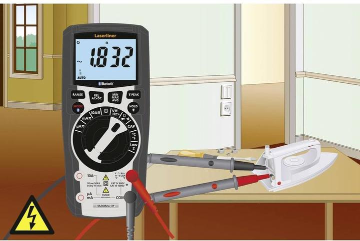 Image du produit Laserliner MultiMeter XP (BT) (CAT III 1000V, CAT IV 600V)