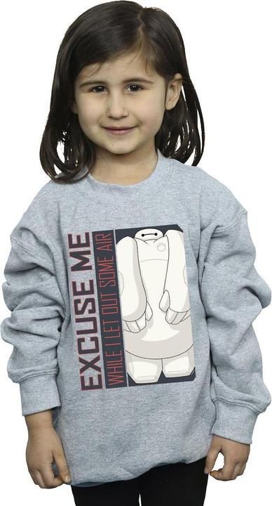 Immagine prodotto Disney Big Hero 6 Baymax Excuse Me Some Air Felpa Ragazze (116)