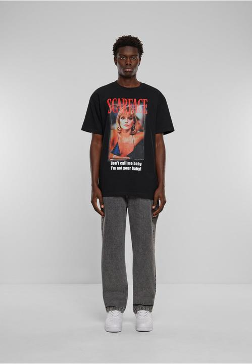 Immagine prodotto Urban Classics Scarface Non chiamarmi baby - Maglietta oversize pesante - 127037 (4XL)