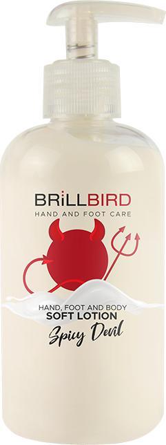 Image du produit BrillBird Crème pour les mains et les pieds Spicy Devil - 250ml (Crème et gel pour les pieds, 250 ml)