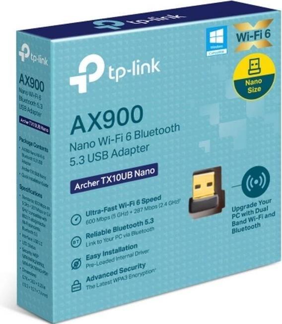 Produktbild TP-Link AX900 NANO WI-FI 6 BT 5.3 USB (USB)