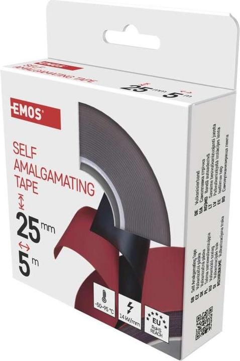 Immagine prodotto Toya Nastro autofusibile 25mm/5m nero (25 mm)