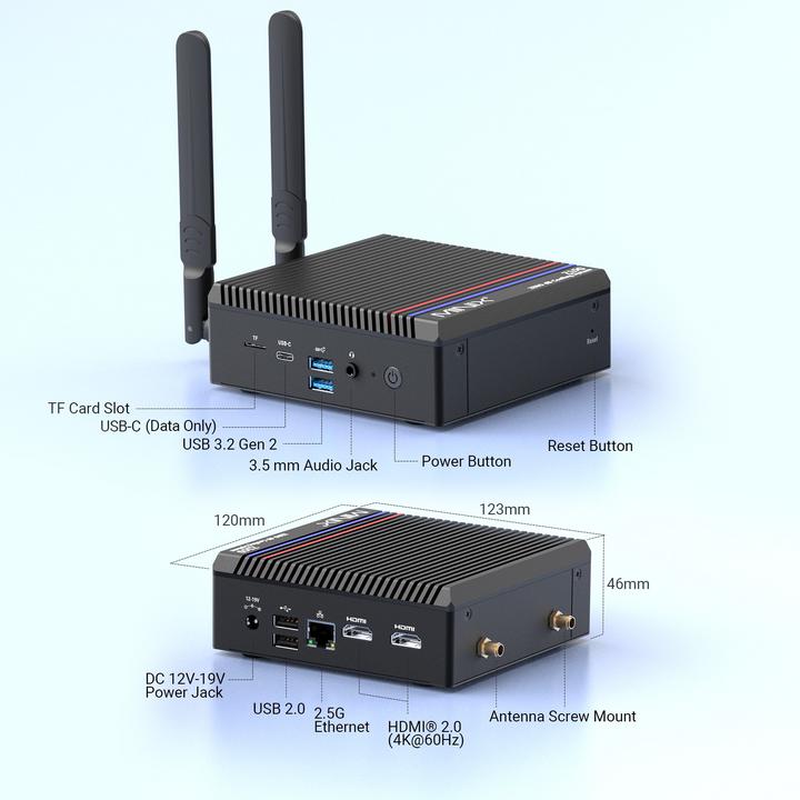 Image du produit Minix Neo Z150-0dB (Intel N150, 16 Go, 512 Go)