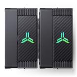 Produktbild Jonsbo CR-3000E CPU-Kühler, Dual-Tower, ARGB, 260W TDP - schwarz, 120mm