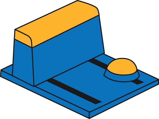 Actual product image Reivo Jumping table Rinogym