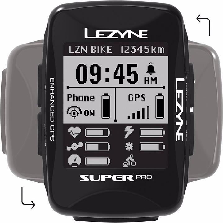 Actual product image Lezyne Super Pro Smart Loaded