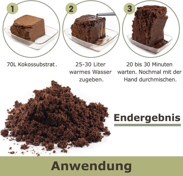 Produktbild Humusziegel Kokoshumus