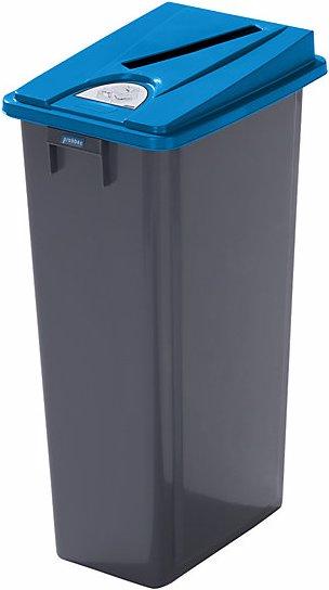 Produktbild Probbax Kunststoff-Wertstoffsammler, Volumen 80 l, Einwurfschlitz, Wertstoffpiktogramme (80 l)