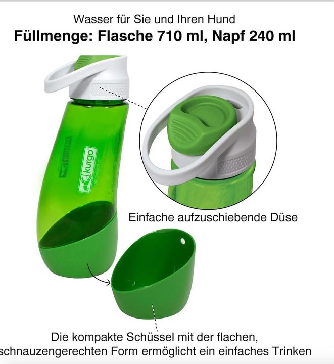 Actual product image Kurgo Gourd Water Bottle (0.71 l)