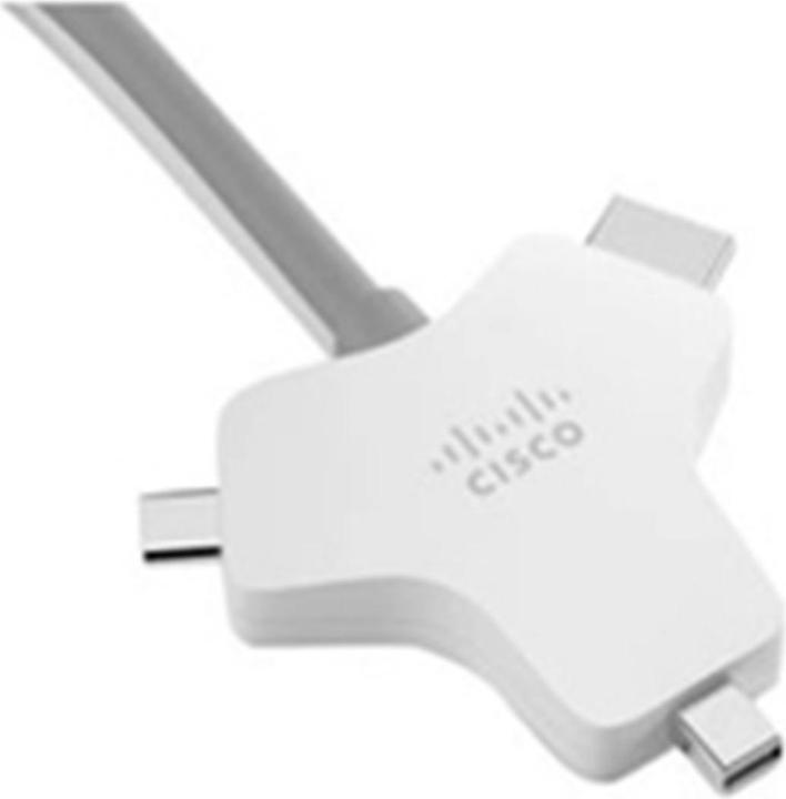 Actual product image Cisco CAB-HDMI-MUL4K-9M= Video cable adapter HDMI Type A (standard) HDMI + Mini DisplayPort + USB Type (9 m, HDMI)