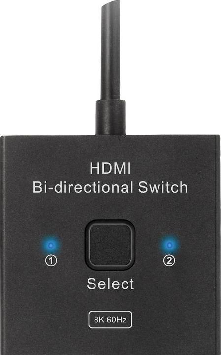 Produktbild Club 3D Club3D HDMI Switch 2-in-1 bidirektional 8K60Hz/4K120Hz UHD retail
