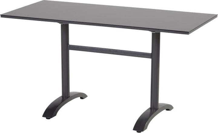 Produktbild Hartman Sophie Studio HPL Bistro Tisch 138x68cm Anthrazit Xerix frame, Antracite HPL / 2. (138 cm)