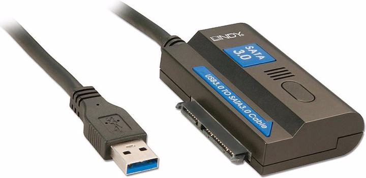 Produktbild Lindy USB 3.1/3.0 - SATA 3.0 Laufwerksadapter Unterstuetzt SATA Datentransferraten bis 6Gbit/s (1 m, USB 3.1, USB 3.0)