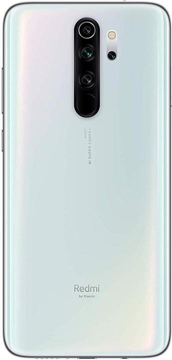 Actual product image Xiaomi Redmi Note 8 Pro (128 GB, Pearl White, 6.53", Hybrid Dual SIM, 64 Mpx, 4G)