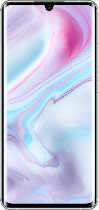 Produktbild Xiaomi Mi Note 10 Pro (256 GB, Glacier White, 6.47", Dual SIM, 108 Mpx, 4G)