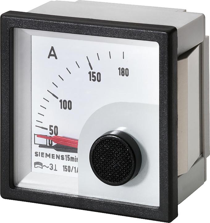 Actual product image Siemens Ammeter bimetal 0-300A 1Kl AC EB 3NJ6900-4HH12
