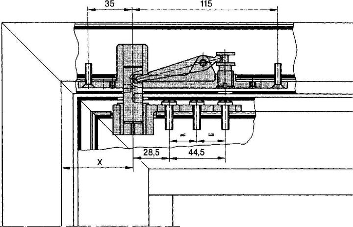 Produktbild Dormakaba Zapfenbänder für Pendeltüren (Zimmertür, Eingangstür, Holztür, Balkontür, Indoor)