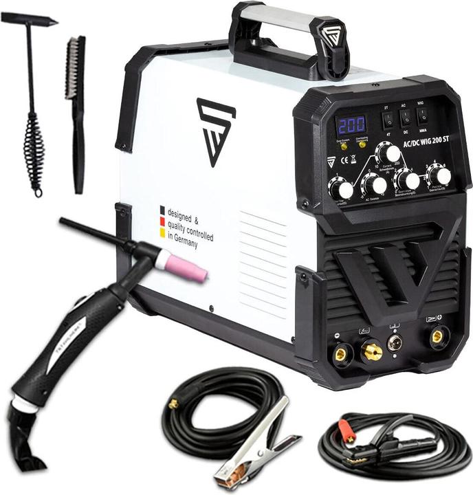 Immagine prodotto Stahlwerk Saldatrice combinata AC/DC TIG 200 ST IGBT 200 ampere